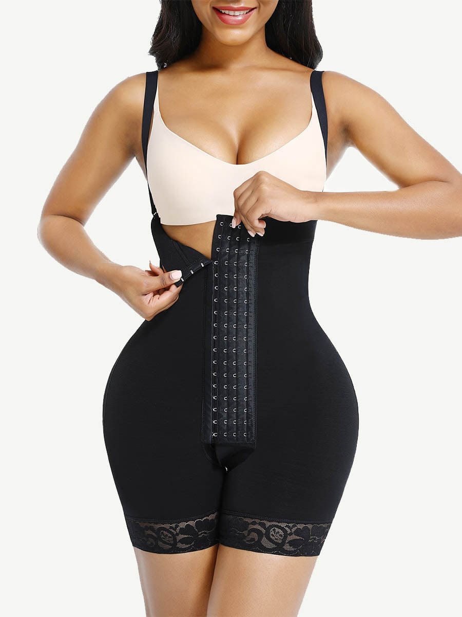 Shape My Day Butt Lifter Tummy Control Hooks Full Body Shaper Shapewear