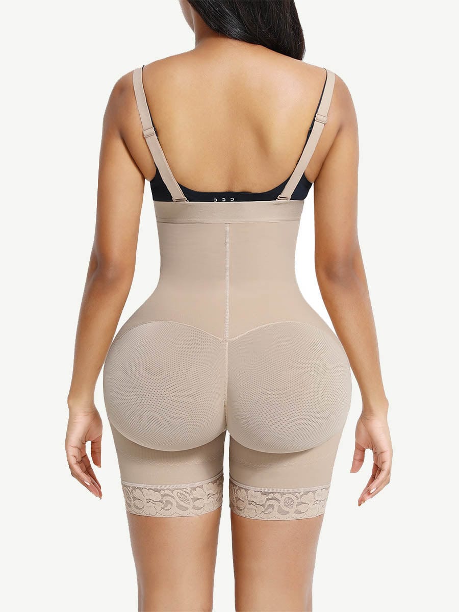 Shape My Day Butt Lifter Tummy Control Hooks Full Body Shaper Shapewear