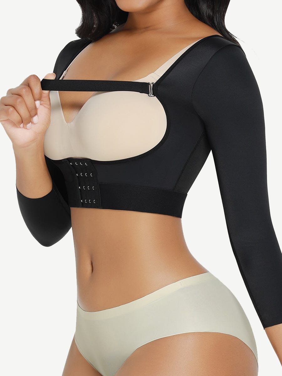 Natural Postsurgical Shaping Anti-Shake Chest Elastic Hook Adjustment Top Breathable Shaperwear