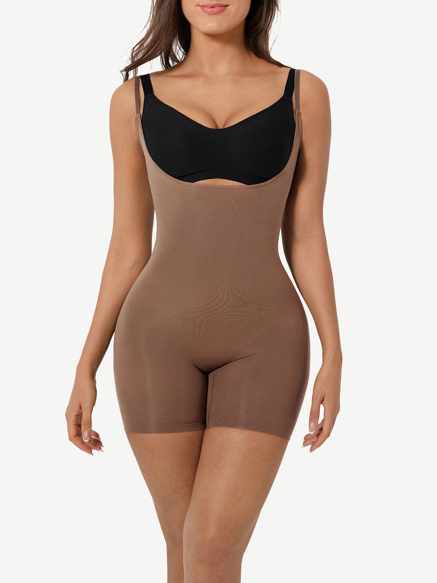 Seamless Scultp One-piece Shapewear Briefs Tummy Tightening Hip Lift