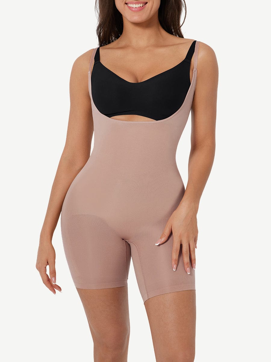 Seamless Scultp One-piece Shapewear Briefs Tummy Tightening Hip Lift