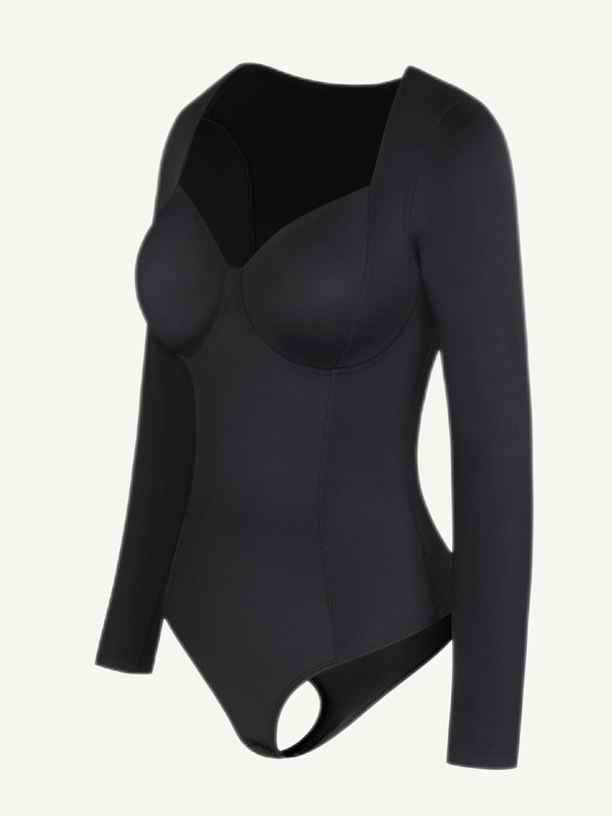 Retro Collar t-shirt Thong Bodysuit