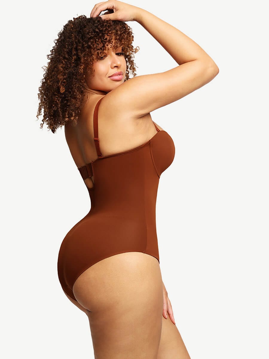 Fancy Cupped Panty Bodysuit