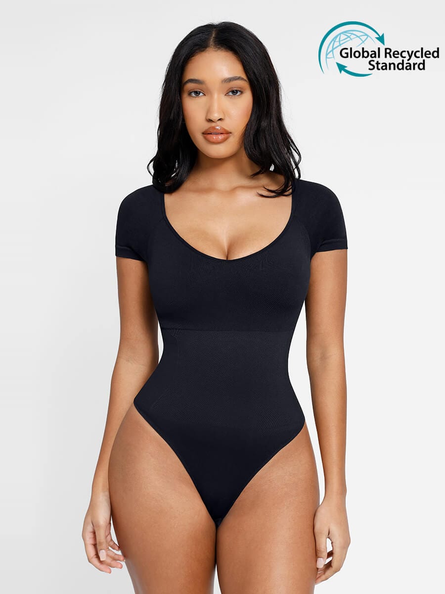🌿Eco-friendly Seamless Super Strong Chest Support Shapewear Bodysuit