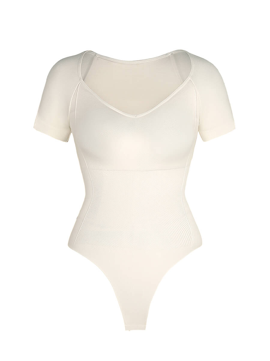🌿Eco-friendly Seamless Super Strong Chest Support Shapewear Bodysuit