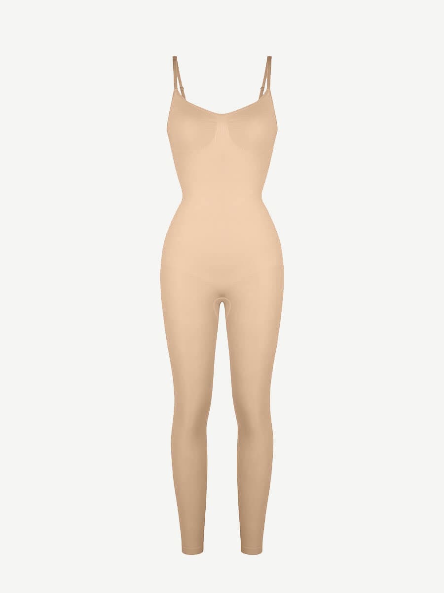 Seamless Breast Support Waist and Abdomen Shaping Full-Length Body Shaper