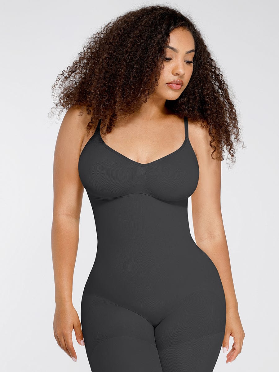 Seamless Breast Support Waist and Abdomen Shaping Full-Length Body Shaper