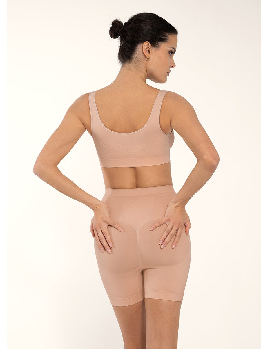 Seamless Shaping Bust Support Wider Back Bra