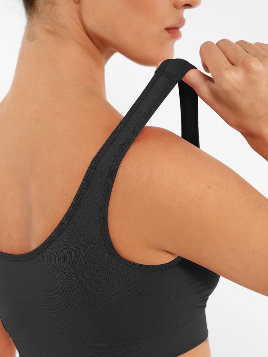 Seamless Shaping Bust Support Wider Back Bra