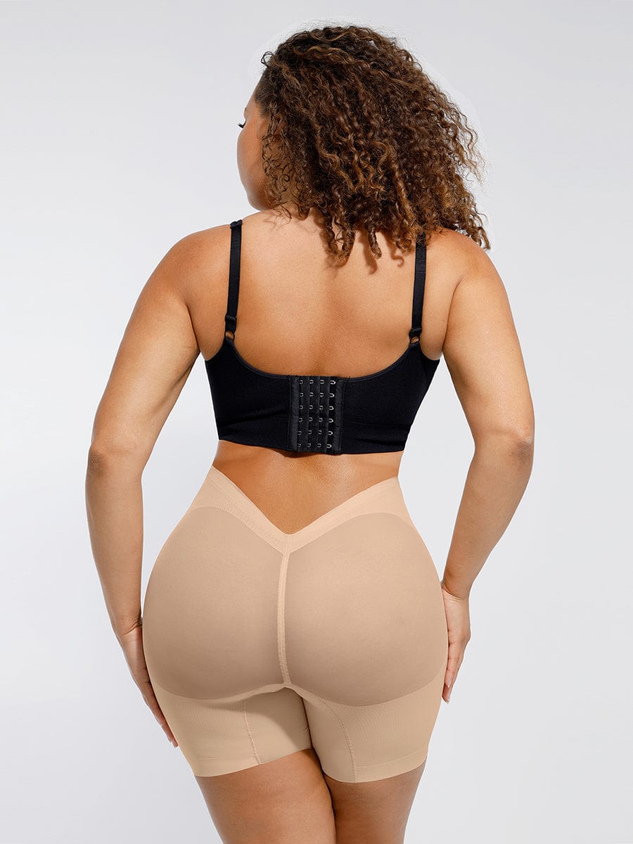 Tummy Slimming Low Waist Fitted Mesh Body Butt Lifter