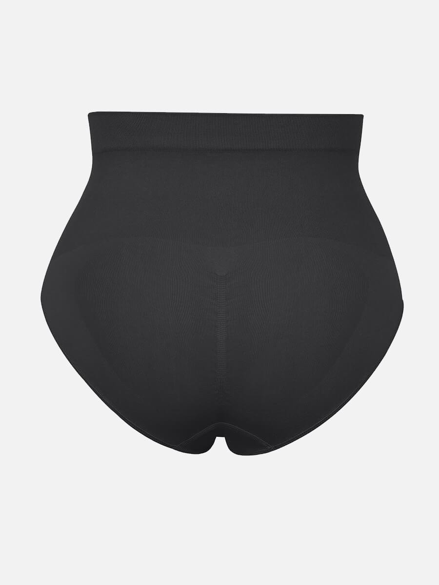 Seamless High-Waist Tummy Control Antibacterial Peach Hip Brief