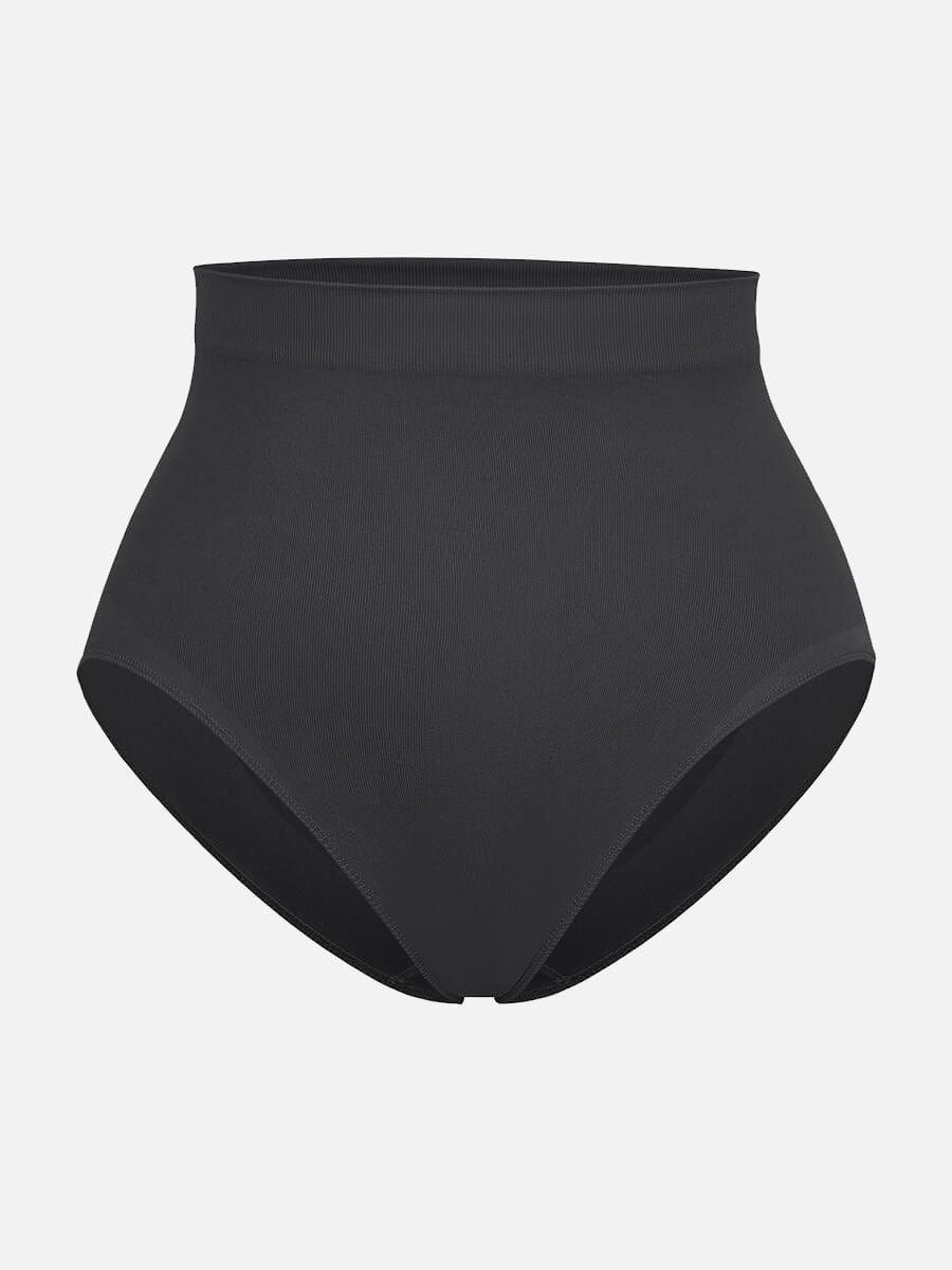Seamless High-Waist Tummy Control Antibacterial Peach Hip Brief