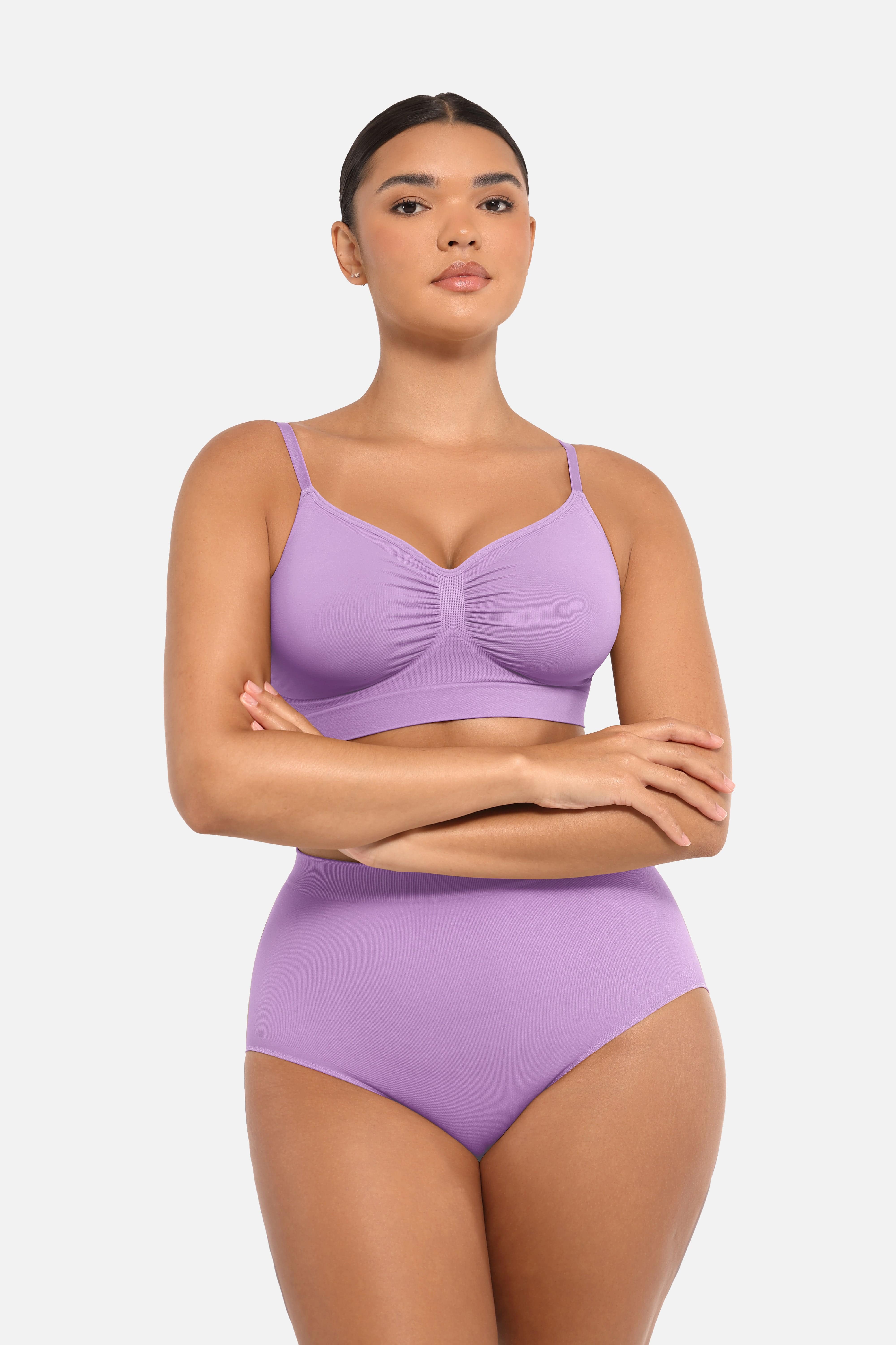 Seamless High-Waist Tummy Control Antibacterial Peach Hip Brief