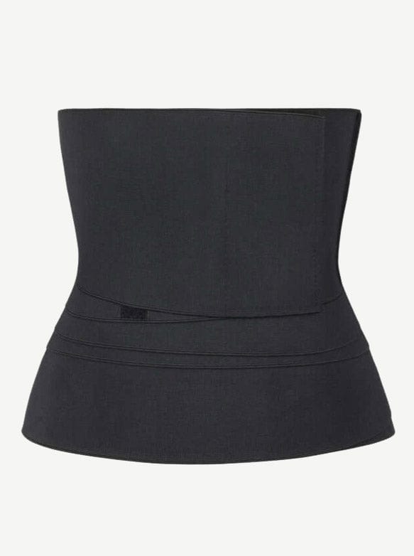 Customize Black Latex Tummy Wrap Compression Band Higher Power