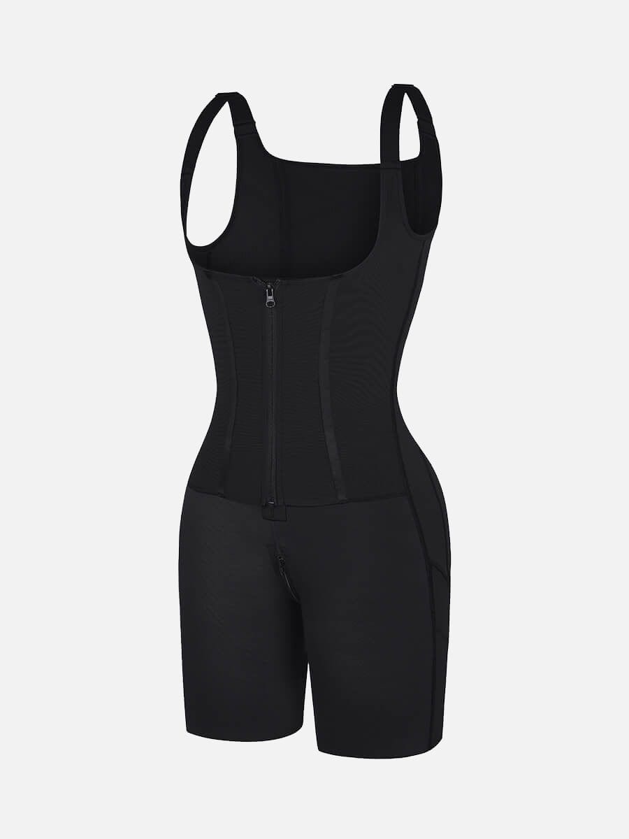 Post Surgery U-Shaped Bust Support Two Steel Bones Waist and Abdomen Control Shapewear