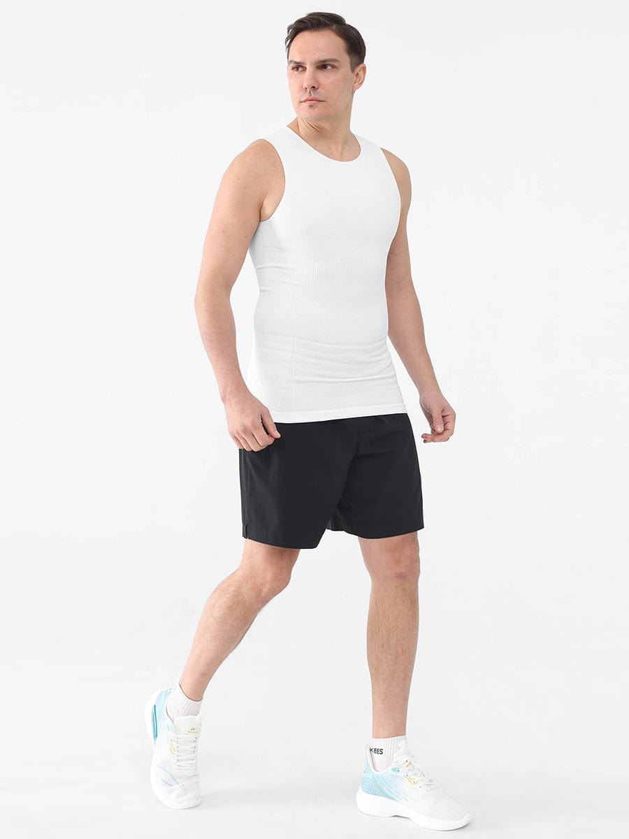 Men Seamless Shaper Compression Tummy Control Tank Top
