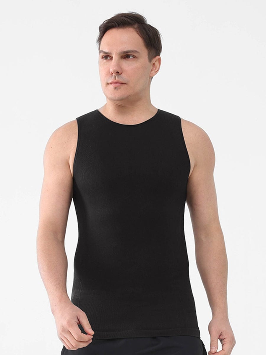 Men Seamless Shaper Compression Tummy Control Tank Top