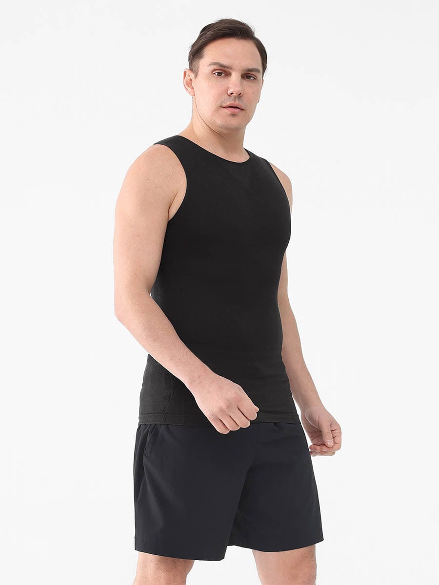 Men Seamless Shaper Compression Tummy Control Tank Top
