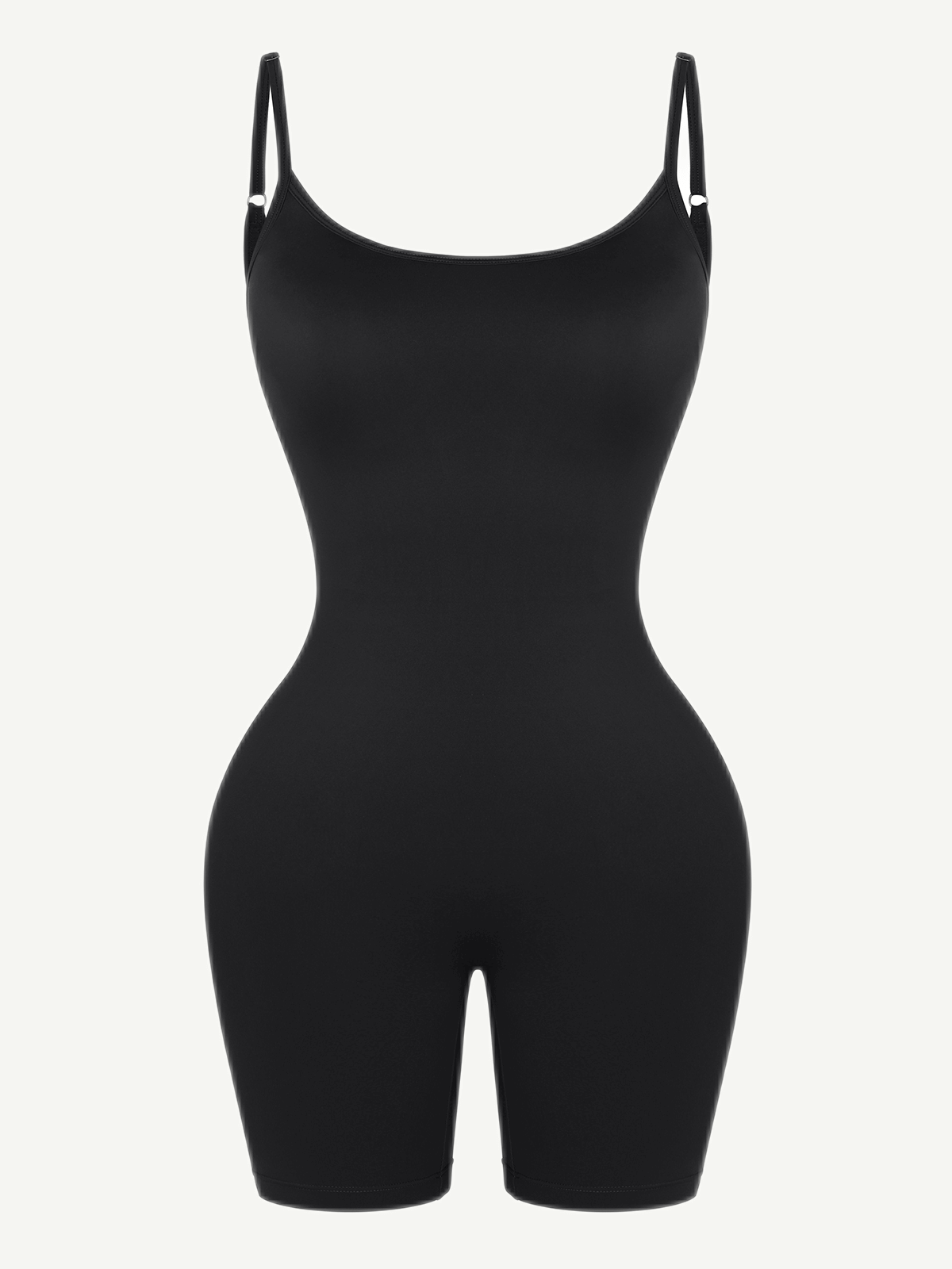 Mid-Thigh Fitness & Shaping Breathable Romper