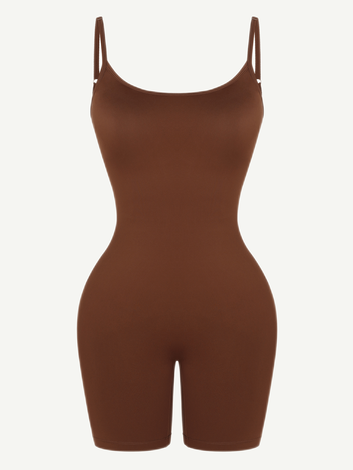 Mid-Thigh Fitness & Shaping Breathable Romper