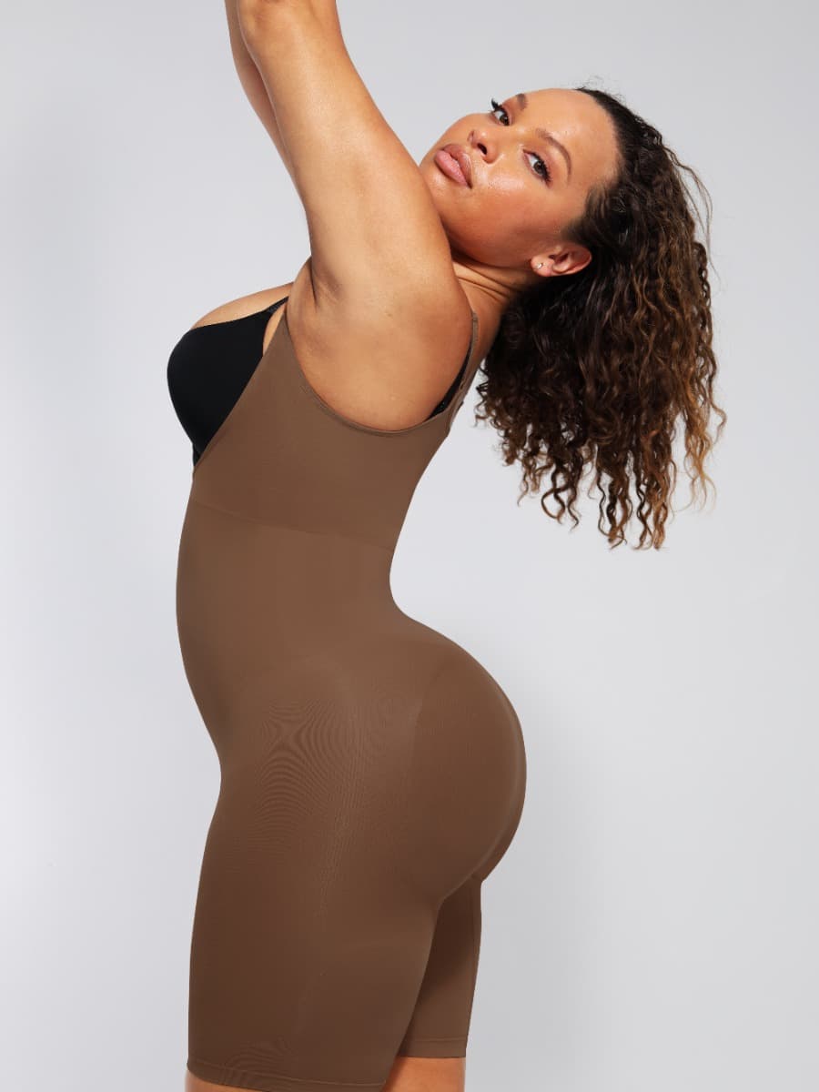 Seamless Scultp One-piece Shapewear Briefs Tummy Tightening Hip Lift