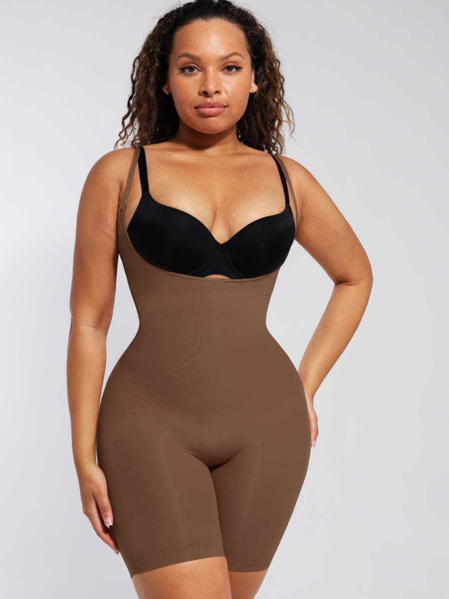 Seamless Scultp One-piece Shapewear Briefs Tummy Tightening Hip Lift
