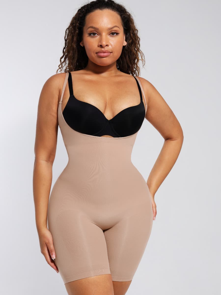 Seamless Scultp One-piece Shapewear Briefs Tummy Tightening Hip Lift