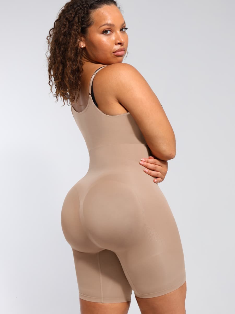 Seamless Scultp One-piece Shapewear Briefs Tummy Tightening Hip Lift