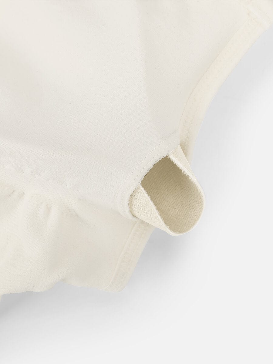 Seamless Waist and Abdomen Shaping Shapewear Bodysuit with Adjustable Straps