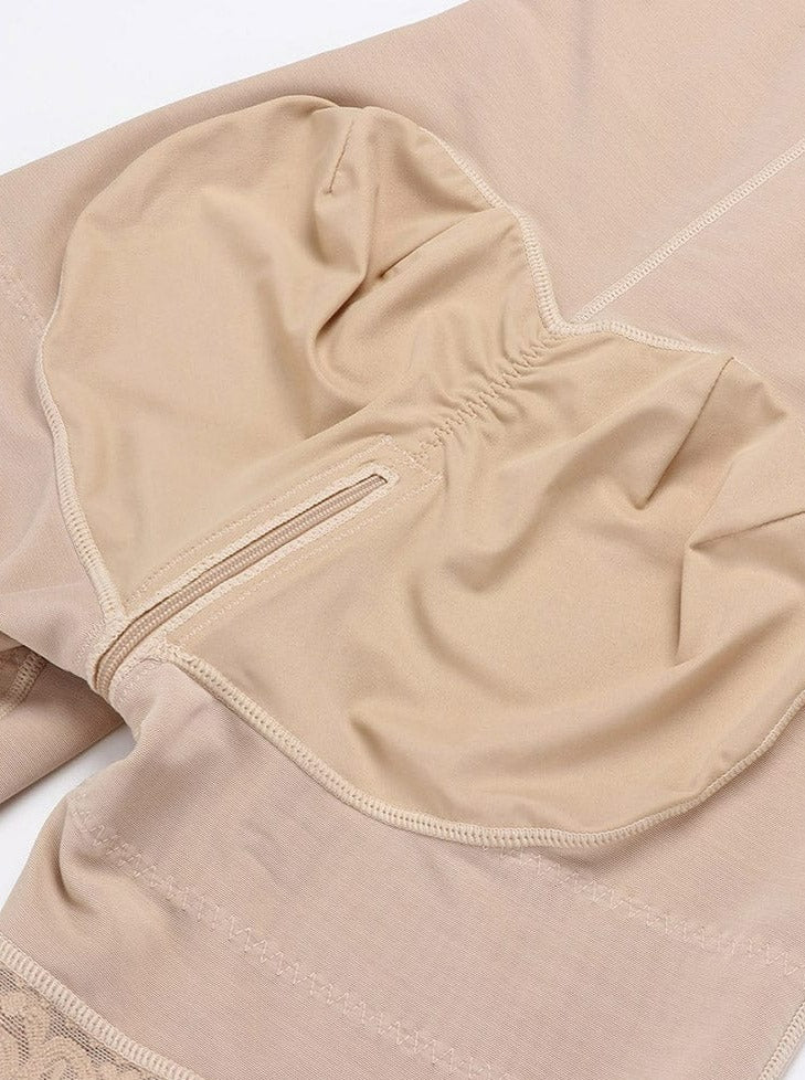 3 Layers of Abdomen Adjustable Strap Postsurgical Full Body Shaper
