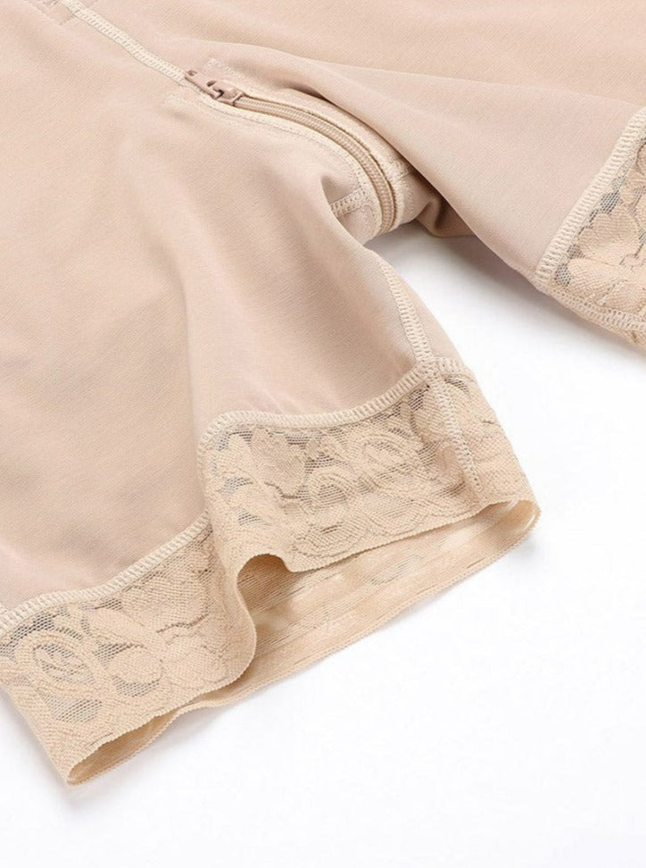 3 Layers of Abdomen Adjustable Strap Postsurgical Full Body Shaper