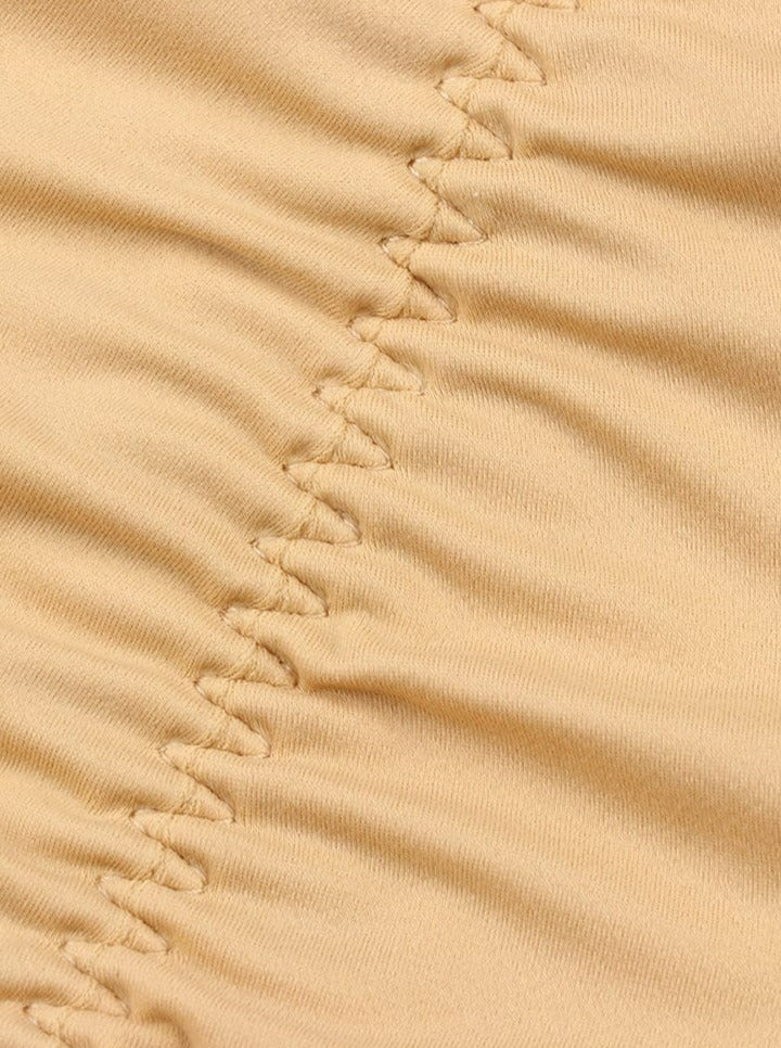 High-Waist Tummy Control Shapewear with 2 Removable Hip Pads