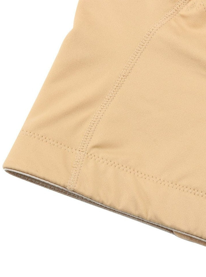 High-Waist Tummy Control Shapewear with 2 Removable Hip Pads