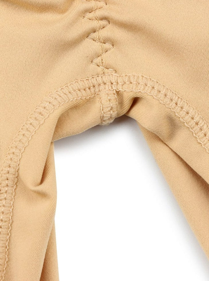 High-Waist Tummy Control Shapewear with 2 Removable Hip Pads