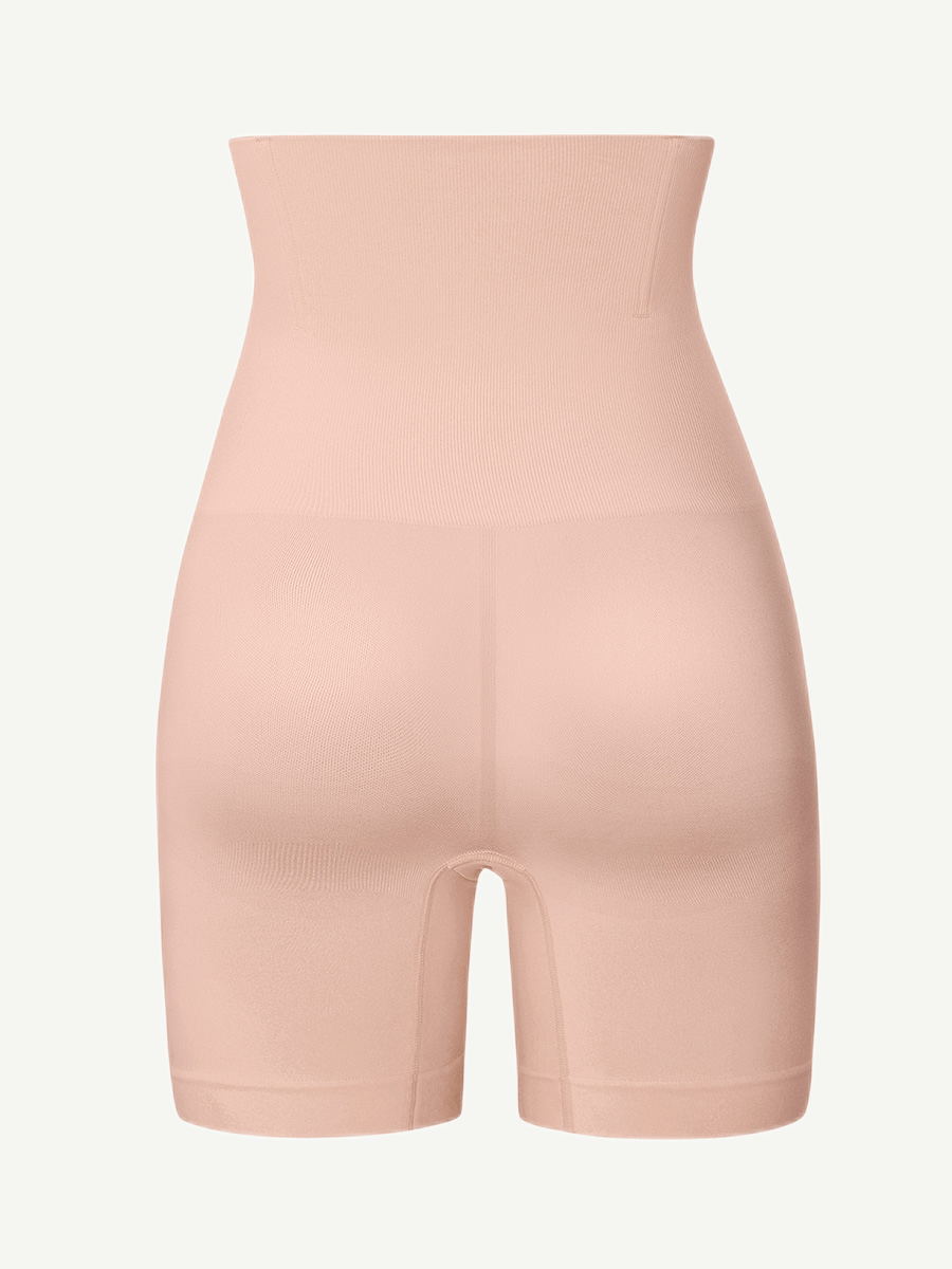 Seamless Double-Layer Tummy Panel 4 Steel Bones Shapewear Shorts