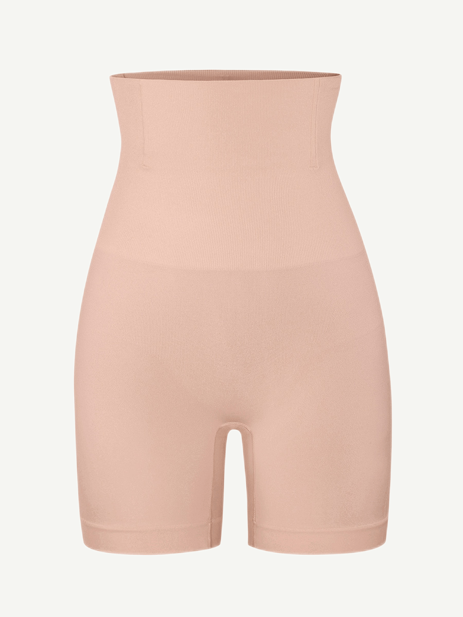 Seamless Double-Layer Tummy Panel 4 Steel Bones Shapewear Shorts