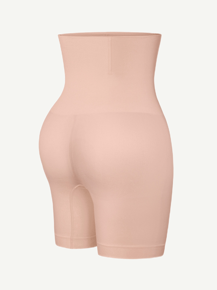 Seamless Double-Layer Tummy Panel 4 Steel Bones Shapewear Shorts