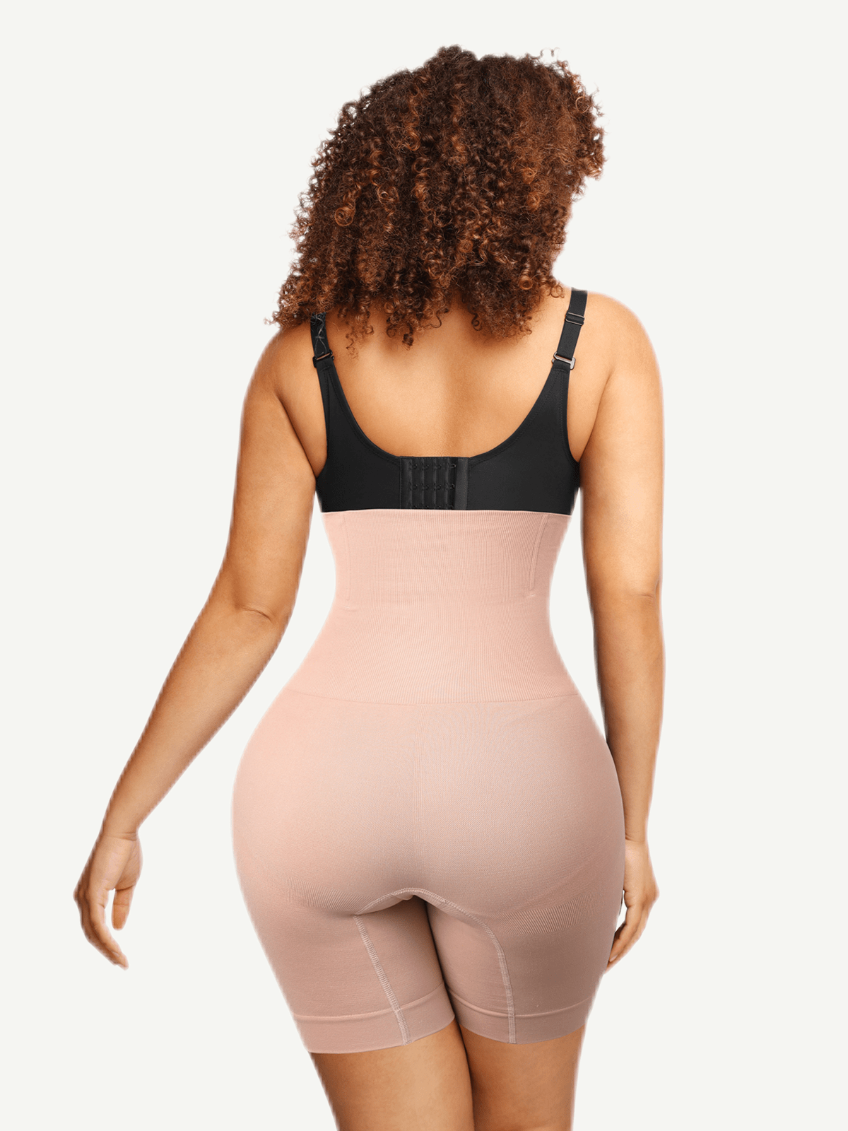 Seamless Double-Layer Tummy Panel 4 Steel Bones Shapewear Shorts