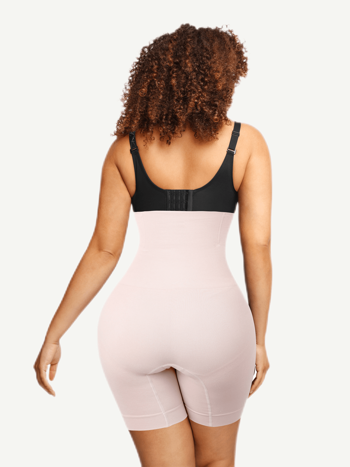 Seamless Double-Layer Tummy Panel 4 Steel Bones Shapewear Shorts