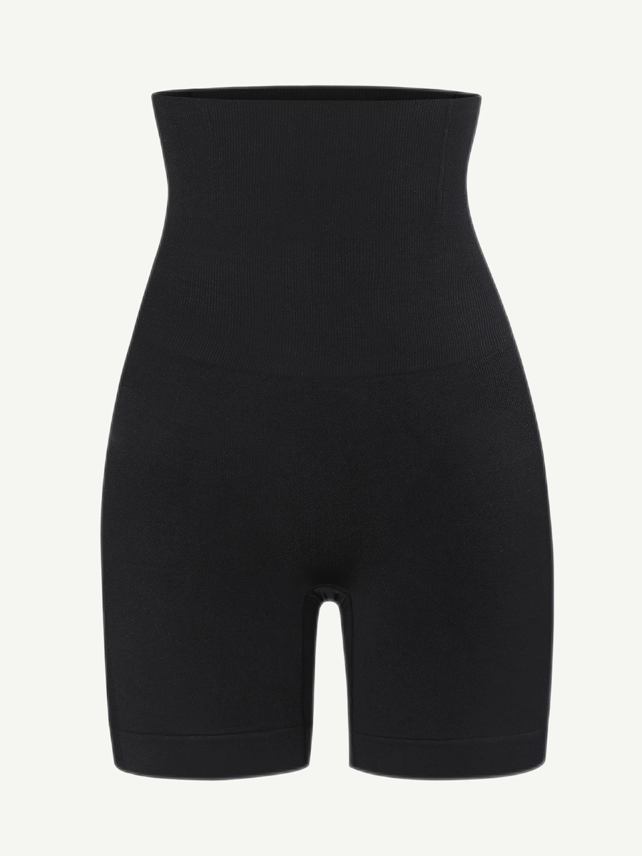 Seamless Double-Layer Tummy Panel 4 Steel Bones Shapewear Shorts