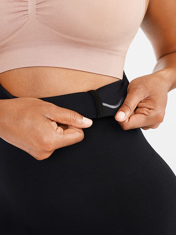 Seamless Double-Layer Tummy Panel 4 Steel Bones Shapewear Shorts