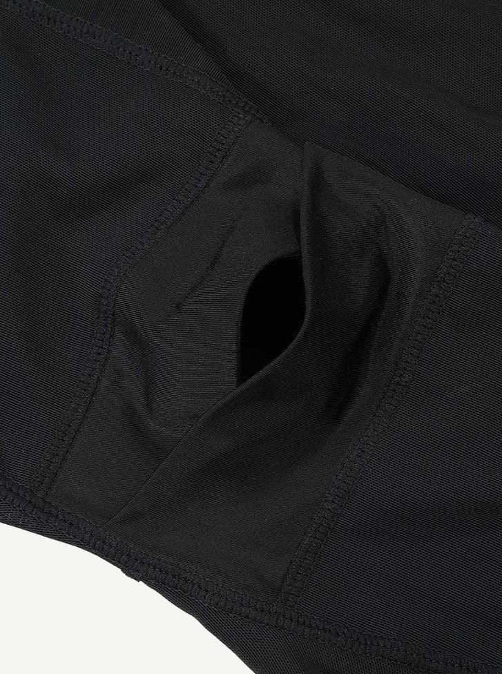 Full Body Shaper Wired Plunge Collar Smooth Silhouette