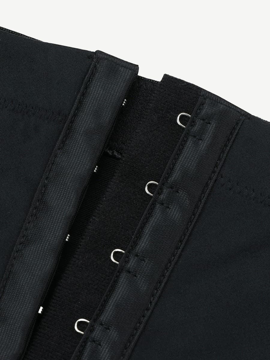 High-Waist Tummy Control Shapewear with 2 Removable Hip Pads