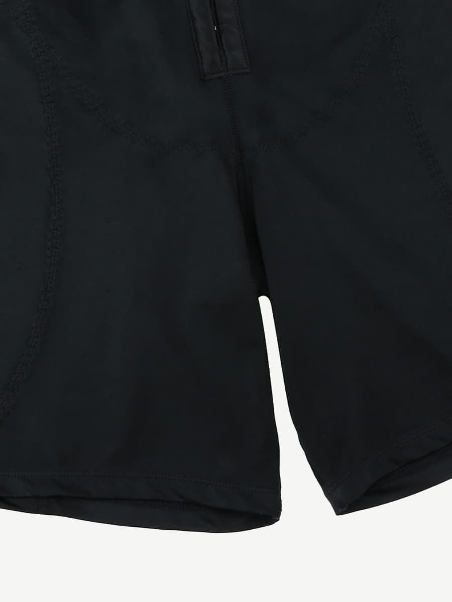 High-Waist Tummy Control Shapewear with 2 Removable Hip Pads