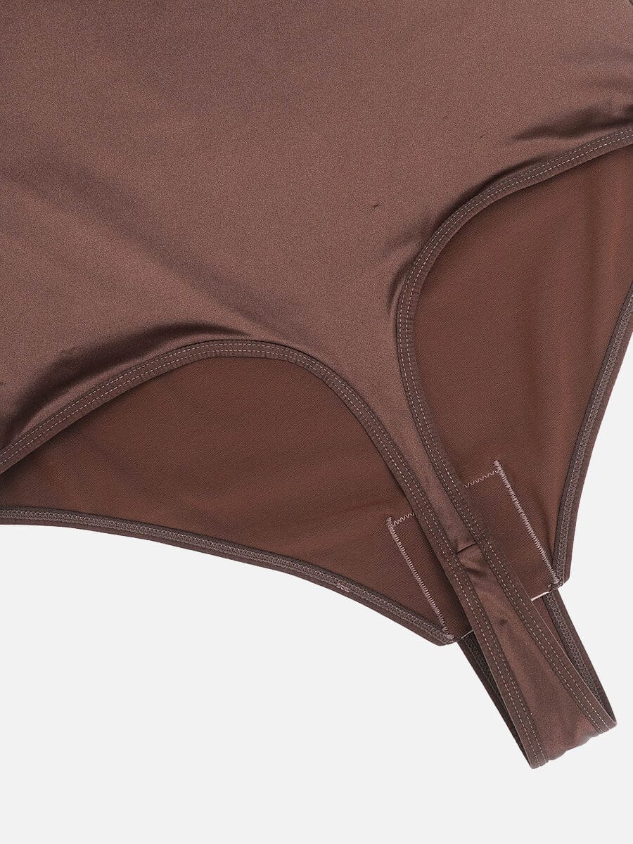 Deep V-neck Waist Abdomen sculpting Bodysuit