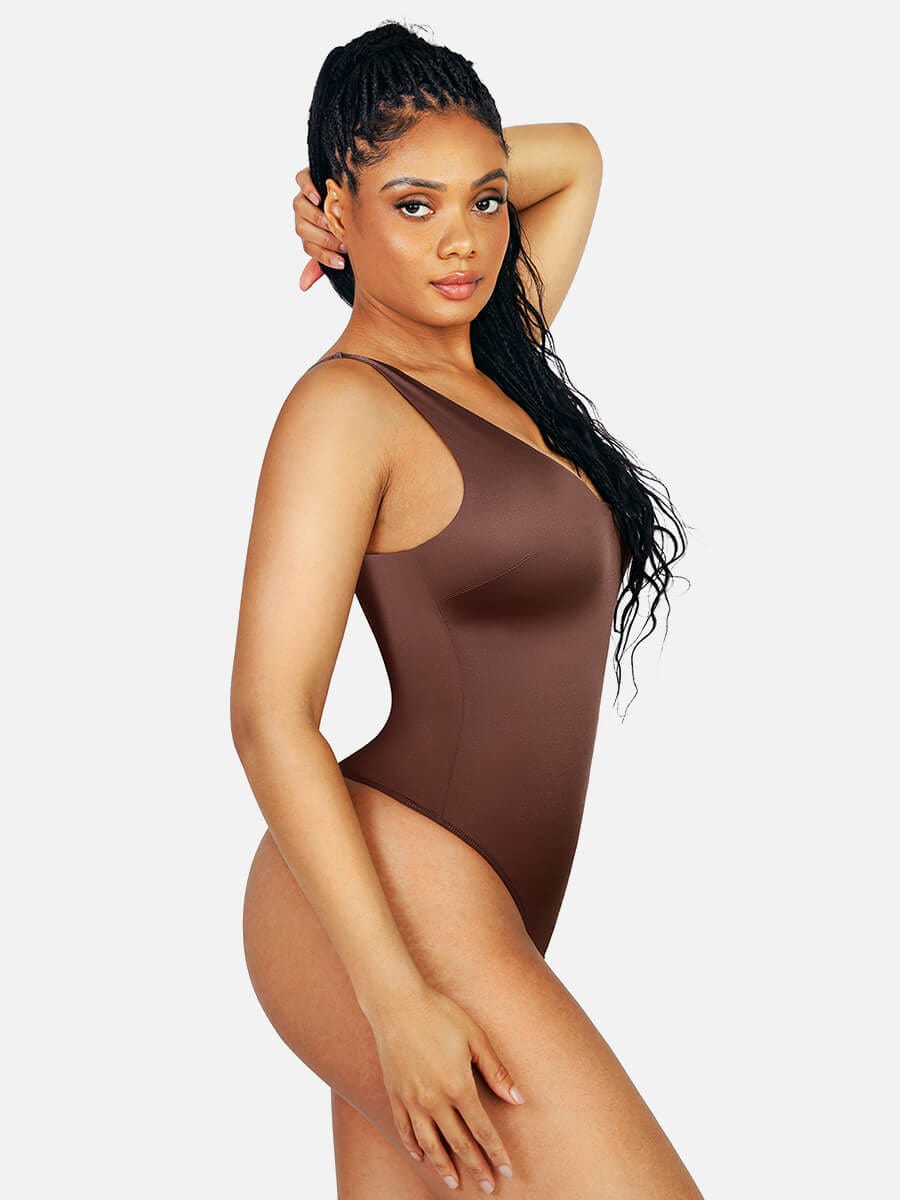 Deep V-neck Waist Abdomen sculpting Bodysuit