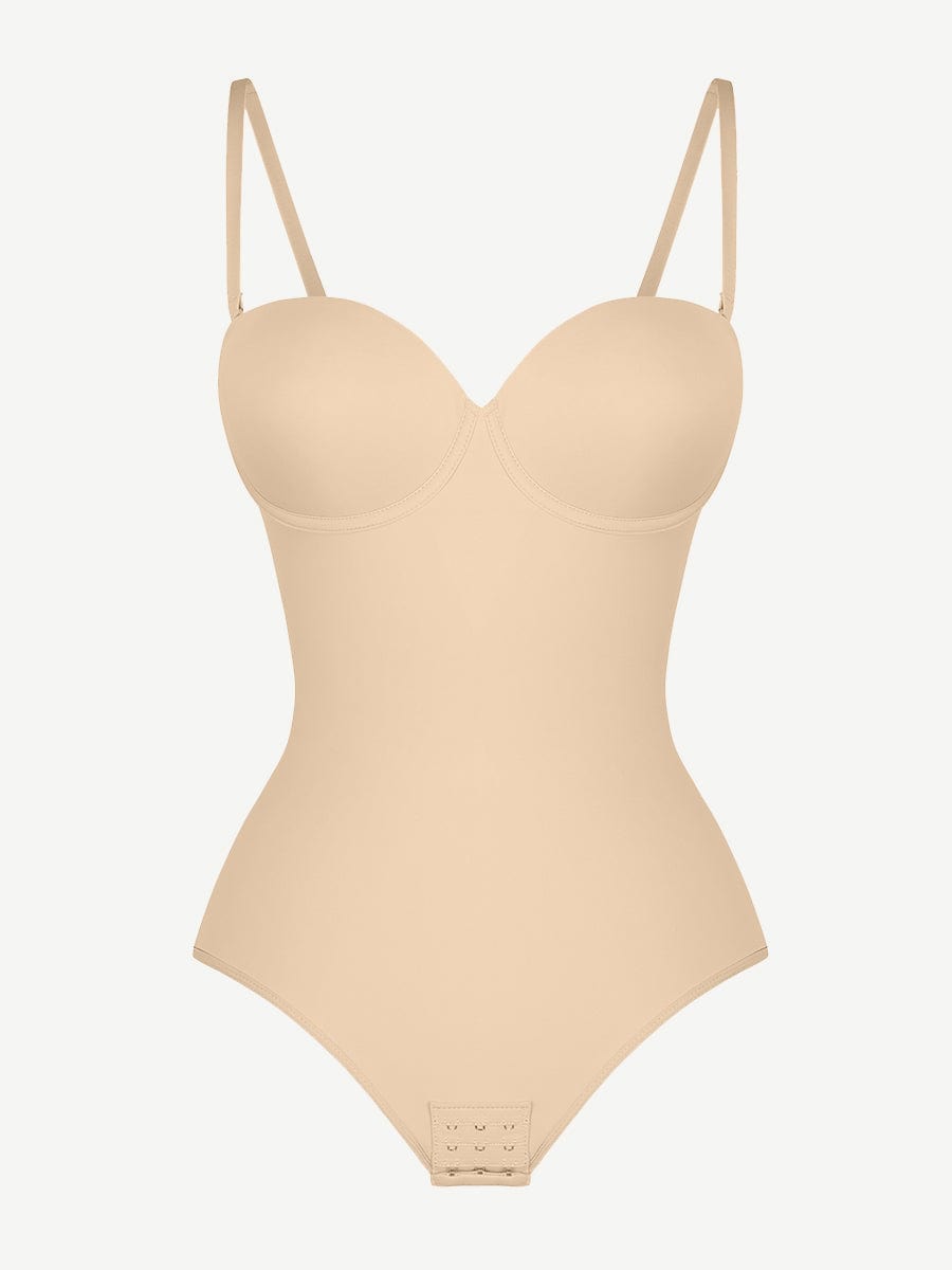 Bustier Underwire Tummy Breathable Control Bodysuit