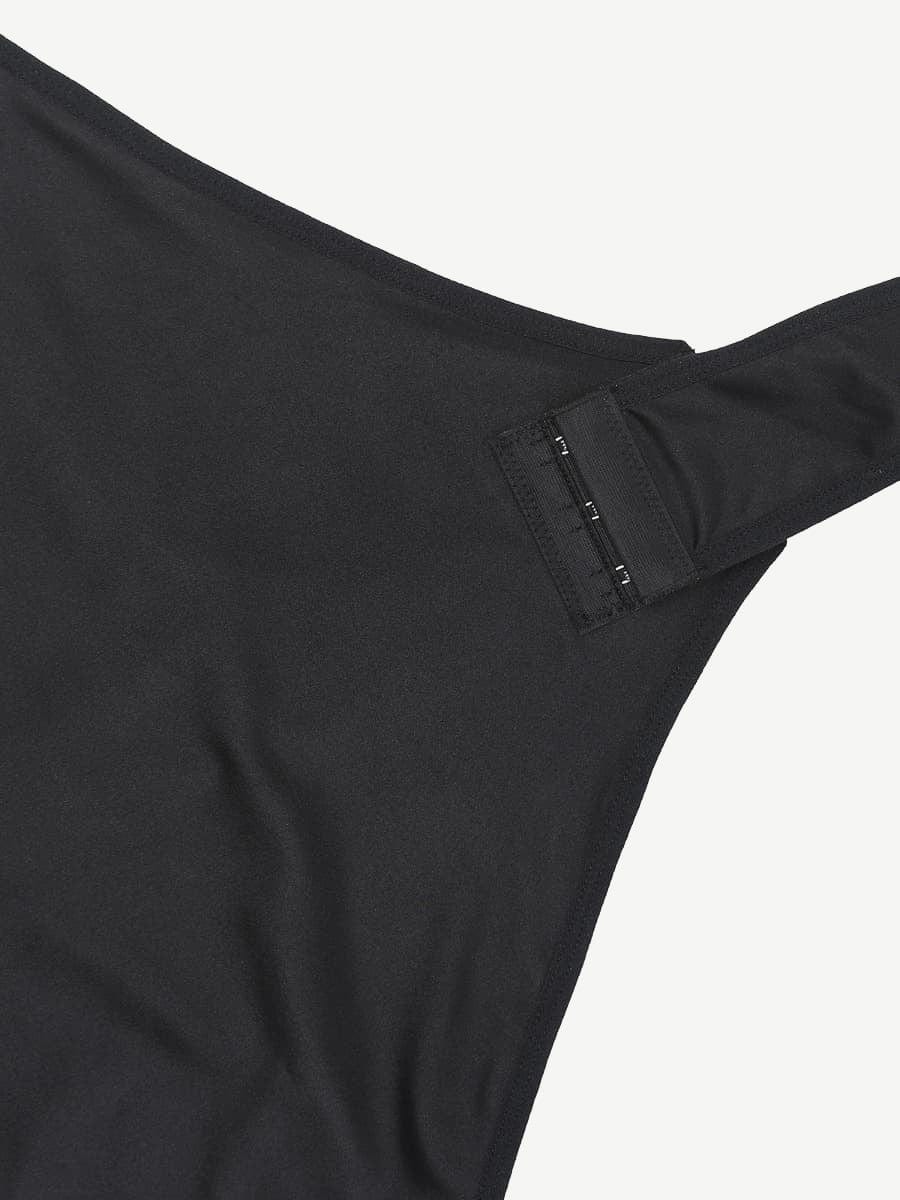 Deep V-neck Waist Abdomen sculpting Bodysuit