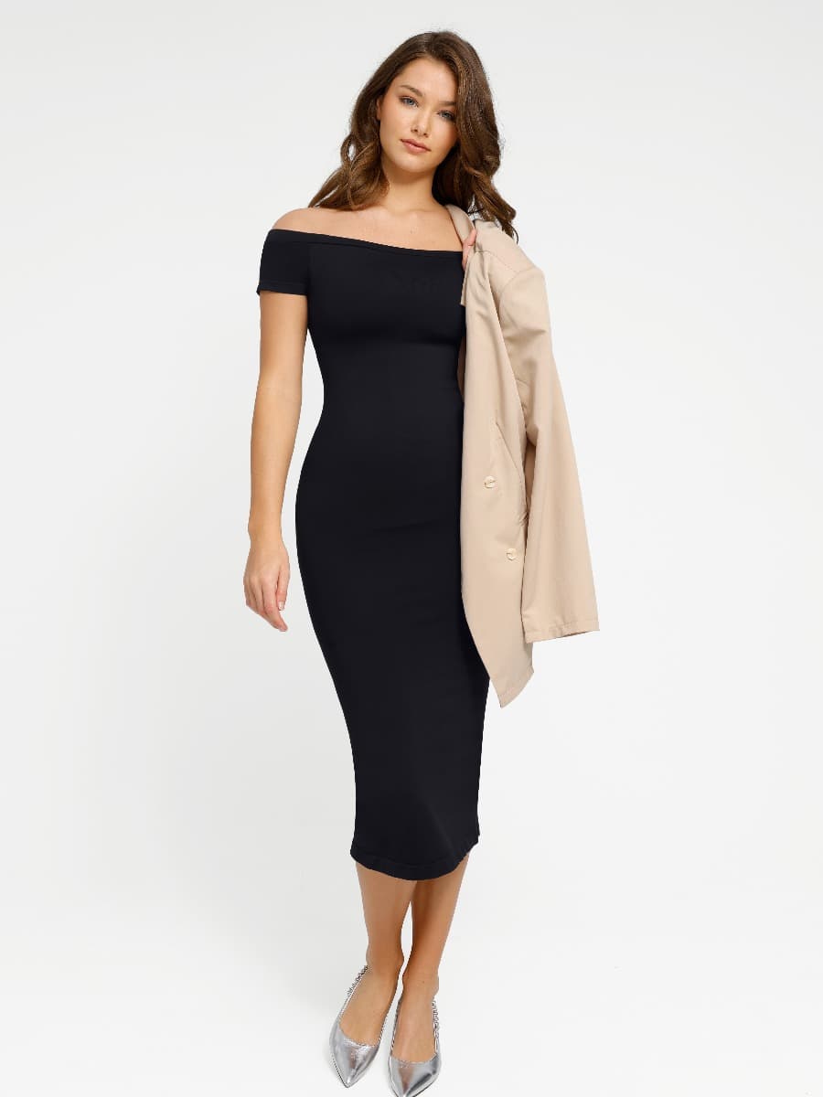 ๐ฟ Eco-friendly Seamless Short-sleeved Outerwear Dress