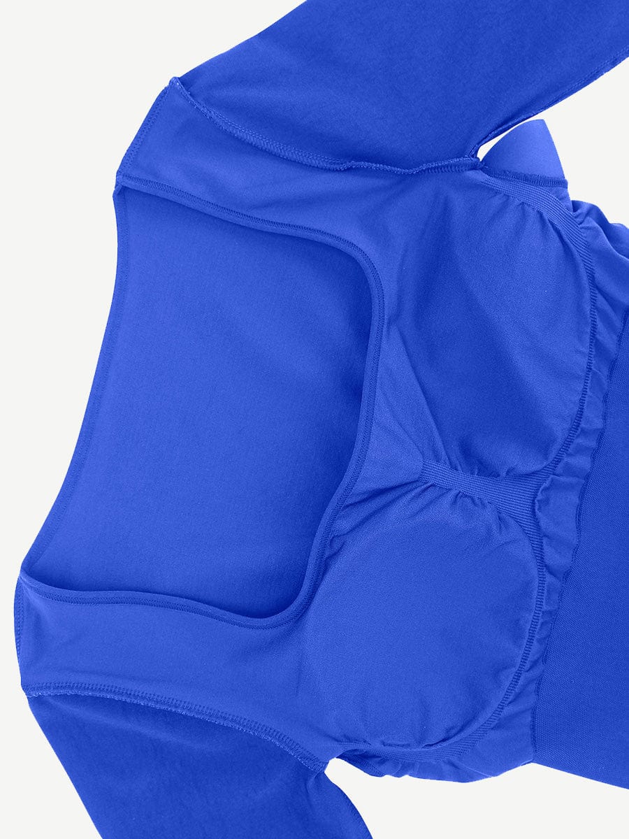 ๐ฟ Eco-friendly Seamless Square Neck Long Sleeve Shaper Dress